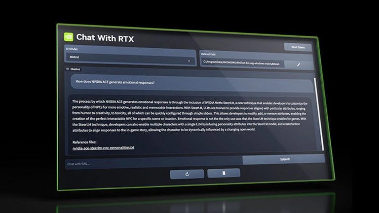NVIDIA presenta Chat with RTX, su alternativa a ChatGPT: puedes descargarla gratis